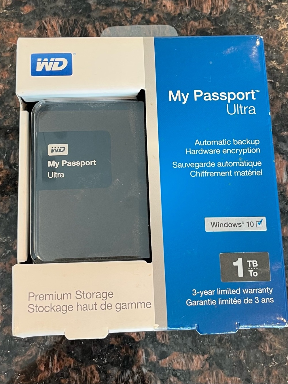 WD My Passport Ultra External Drive - Black